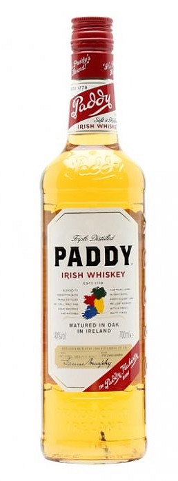 Paddy old Irish blended whiskey 0,7l 40%