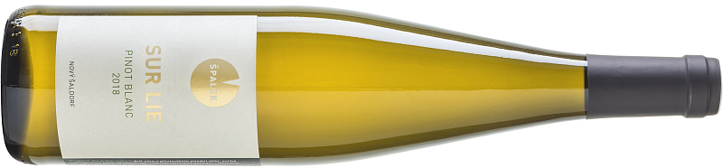 Rodinné vinařství Špalek Pinot Blanc Sur Lie Pozdní sběr 2018 BIO 0,75 l