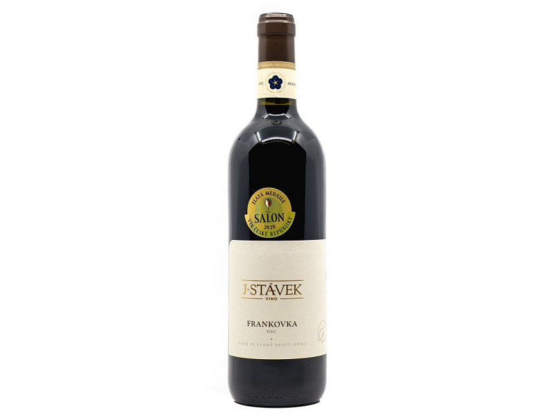 VÍNO J. STÁVEK Frankovka VOC 2019 0,75 l