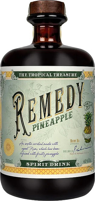 Remedy Pineapple 40% 0,7 l (holá láhev)