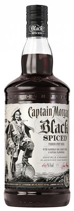 Captain Morgan black spiced 0,7 l