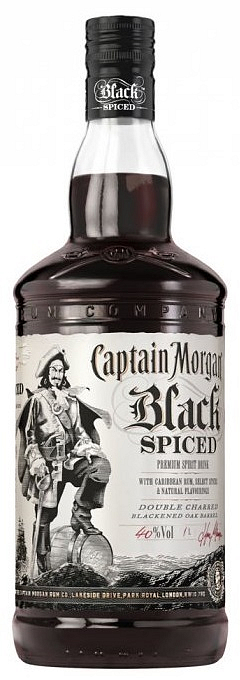 Levně Captain Morgan black spiced 0,7 l