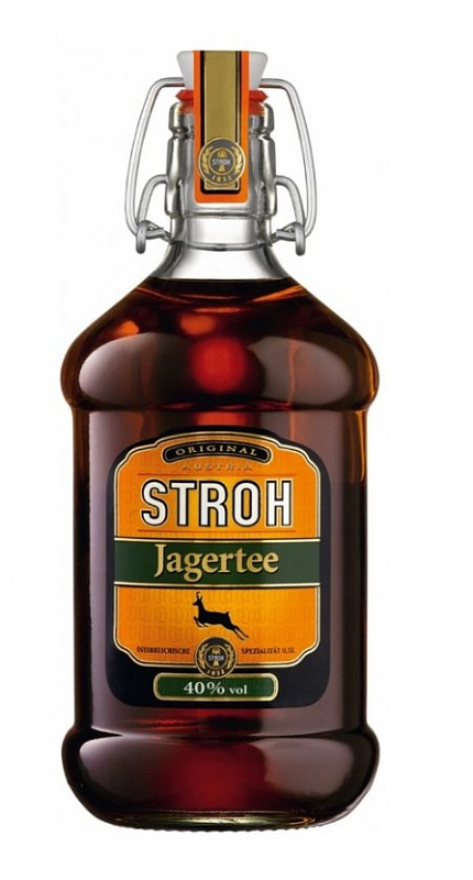 Levně Stroh Jagertee 1l 40%