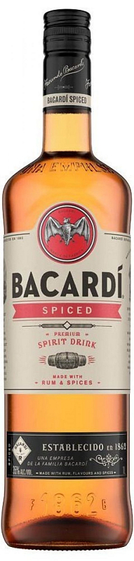 Bacardi Spiced 35% 0,7 l (holá láhev)