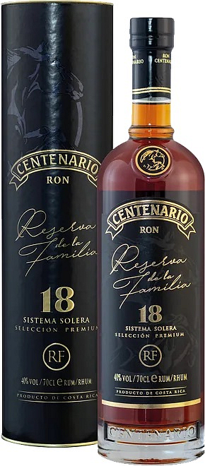 Centenario Reserva de la Familia 18y 40% 0,7 l (tuba)