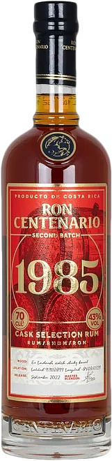 Centenario Rum 1985 43% 0,7 l (tuba)