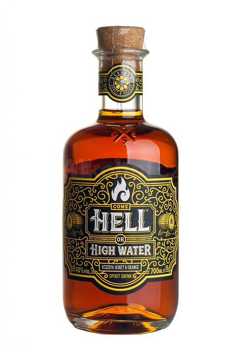 Levně Hell Or High Water Rezerva Orange & Honey 0,7l 40%