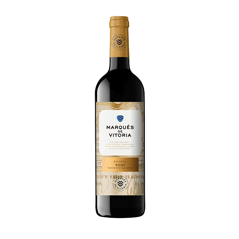 Marques De Vitoria Tempranillo Reserva 2015 Rioja 0,75 l