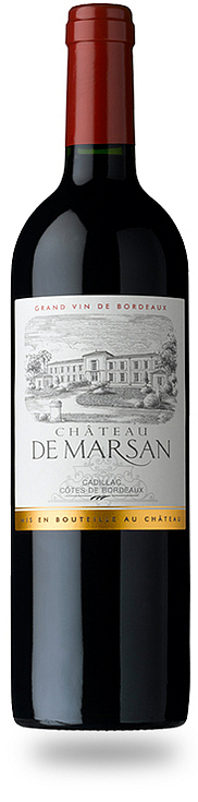 Chateau De Marsan Cadillac Cotes De Bordeaux 2020 0,75 l