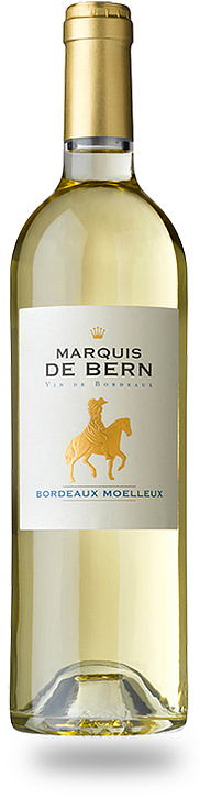 Marquis de Bern Bordeaux Blanc Moelleux 2022 0,75 l
