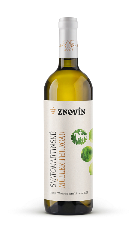 ZNOVÍN ZNOJMO Svatomartinské Müller Thurgau 2023 0,75 l