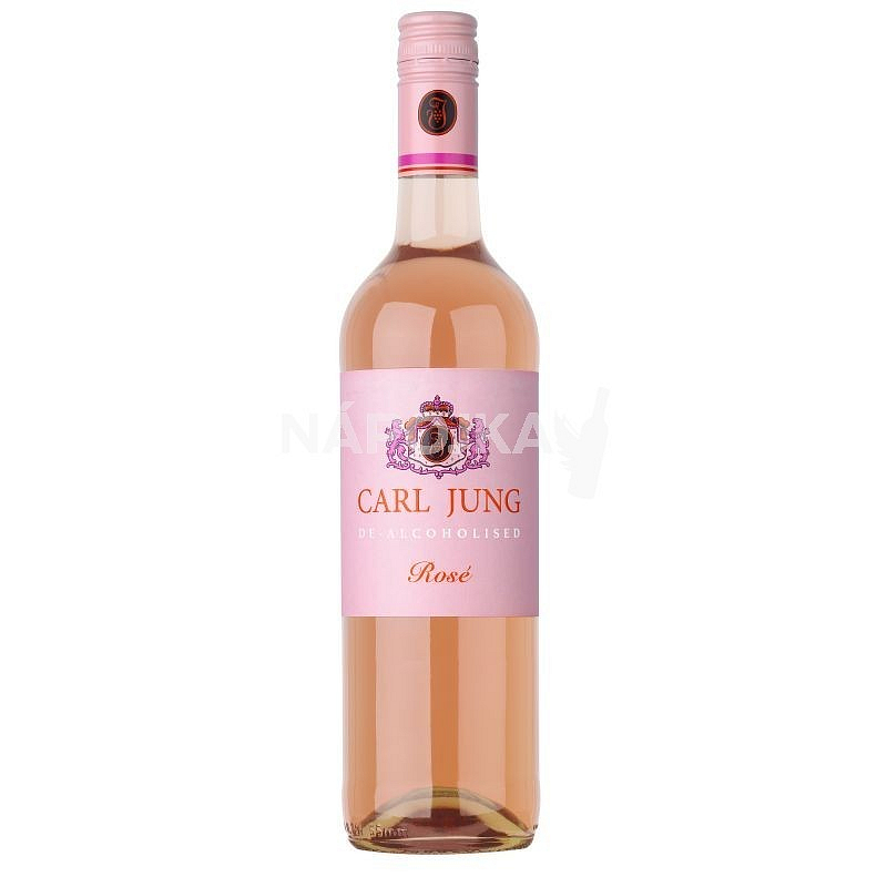 Levně Carl Jung Rosé nealko 0,75l