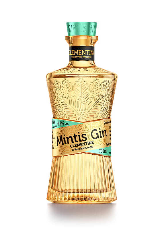 Gin Mintis Clementina 0,7l 41,8% (holá láhev)