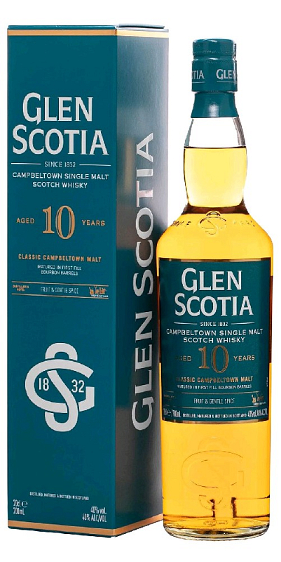 Levně Glen Scotia 10 YO 0,7l 40% Gift Box