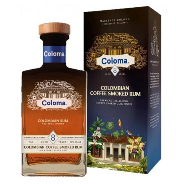 Hacienda Coloma 8YO Coffee Smoked Rum GB 0,7l