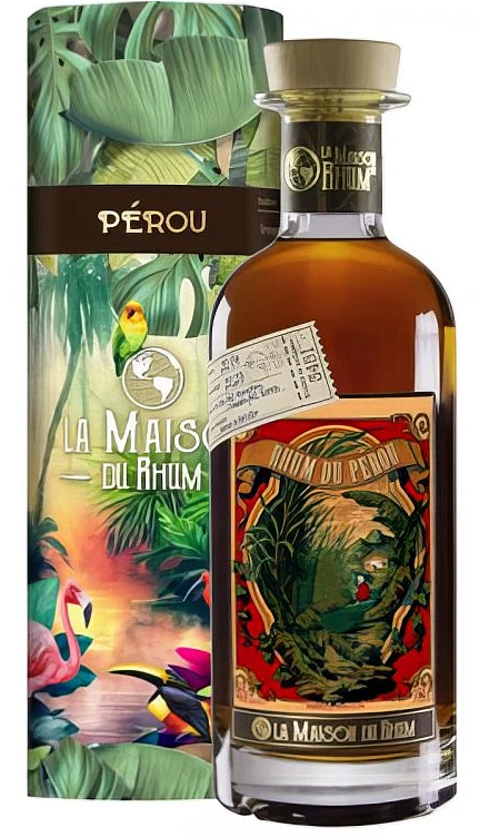La Maison Du Rhum Peru 2014 No.6 45%, 0,7l dárková tuba
